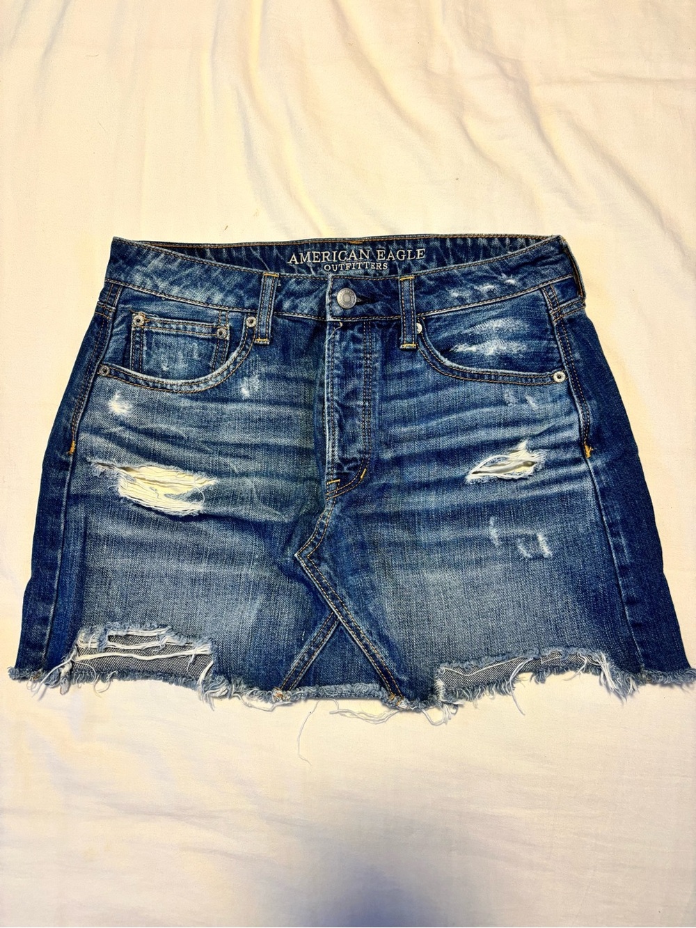 Jean Mini Skirt 🌞